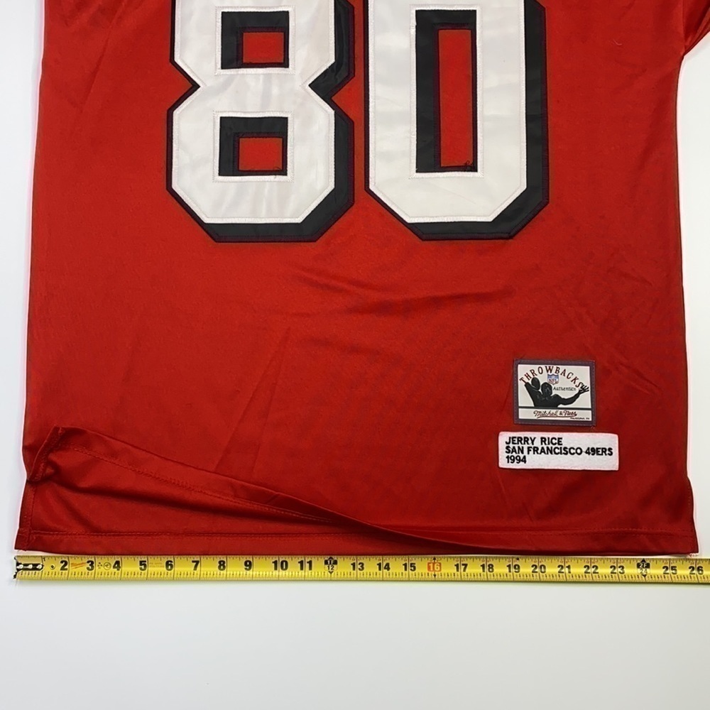 Jerry Rice San Francisco 49ers Throwback Vintage Jersey - Picture 12 of 14